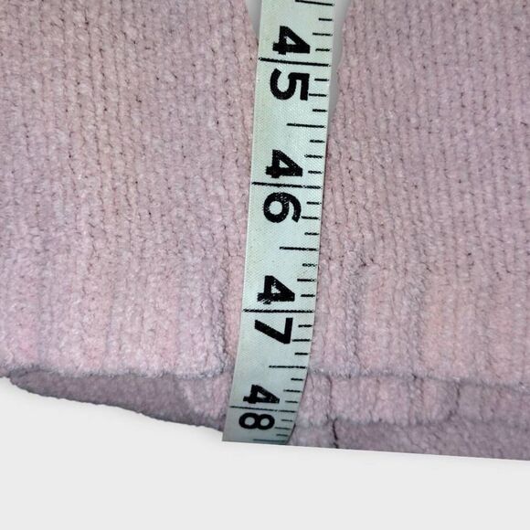 Natori Womens Robe Sz‎ XS Pink Fleece Cozy Mellow Belt Pockets Sleepwear - Picture 9 of 9